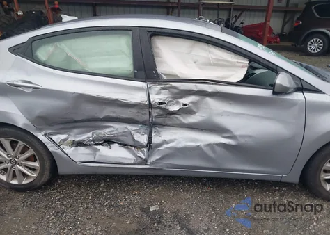 2016 Hyundai Elantra Se из США, поврежденный, VIN 5NPDH4AE2GH687460